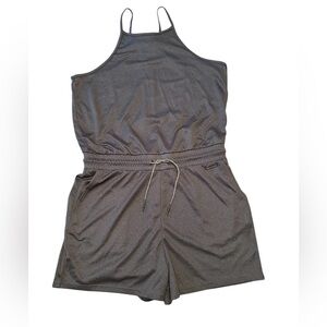 Mondetta Active Lifestyle Romper Black Melange Size S